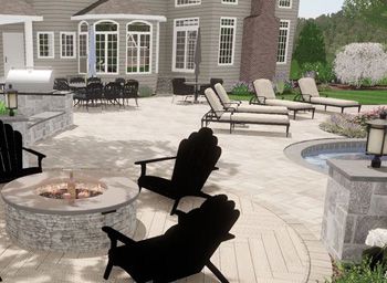 Landscape Design Residence - View 6, Ridgewood, NJ