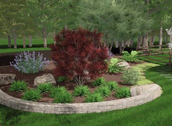 Landscape Design Residence - View 2, Allendale, NJ