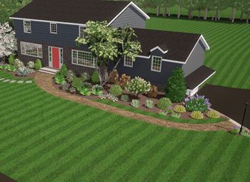 Landscape Design Residence - View 3, Allendale, NJ