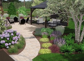 Landscape Design Residence - View 1, Oakland, NJ