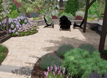 Landscape Design Residence - View 2, Oakland, NJ