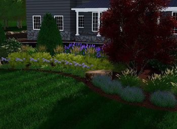 Landscape Design Residence - View 2, Mahwah, NJ