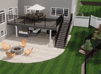 Landscape Design Residence - View 3, Ramsey, NJ