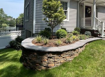 Retaining Wall View 2, Ridgewood, NJ